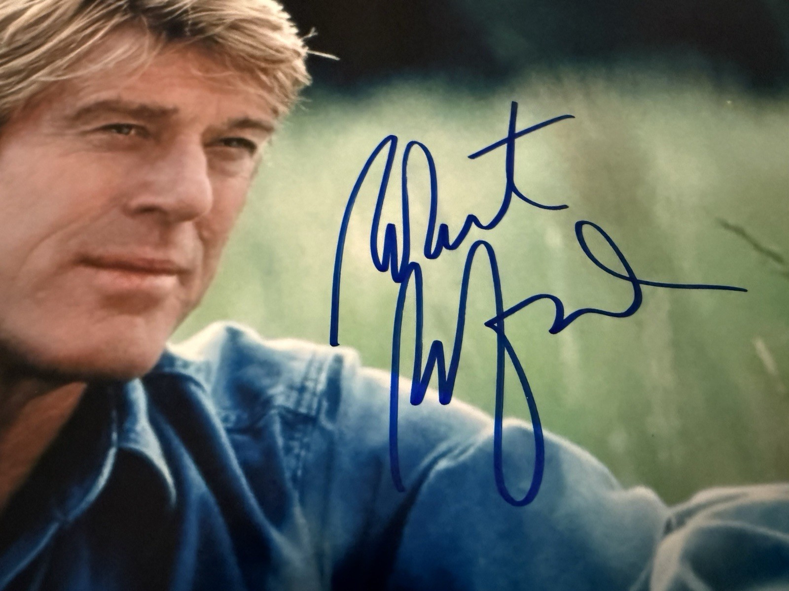 Robert Redford Hand Signed Autographed 8x10 Photo w/ Transmittal Envelope VG Robert Redford Hand Signed Autographed 8x10 Photo w/ Transmittal Envelope VG