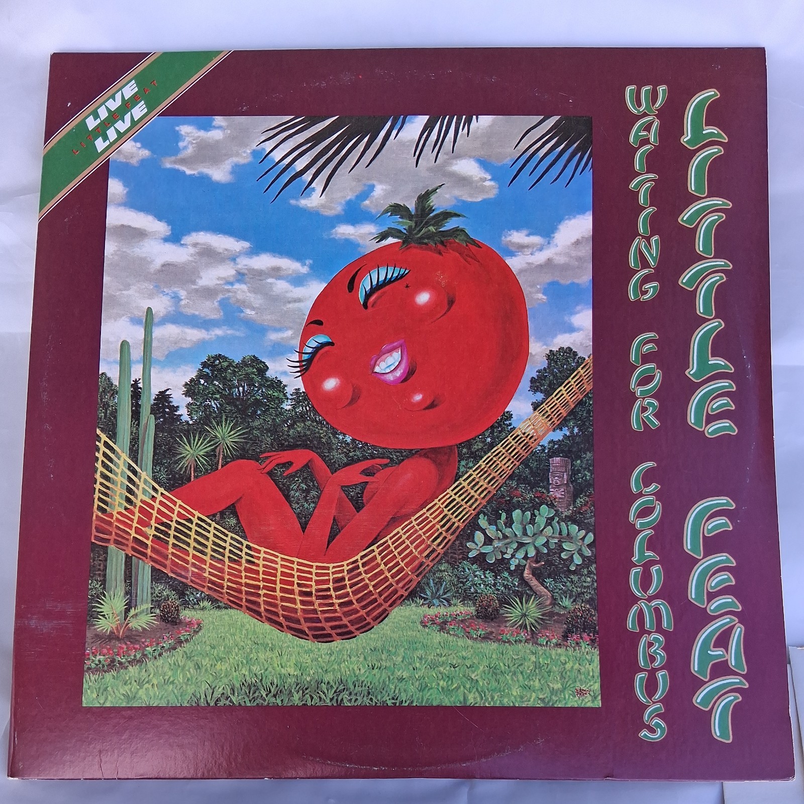 Little Feat Waiting For Columbus Live Vinyl 2 LP Orig Record Little Feat Waiting For Columbus Live Vinyl 2 LP Orig Record