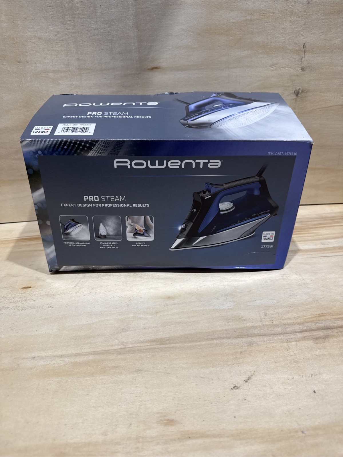 Rowenta ProSteam Iron DW8302 1775W Open Box Rowenta ProSteam Iron DW8302 1775W Open Box