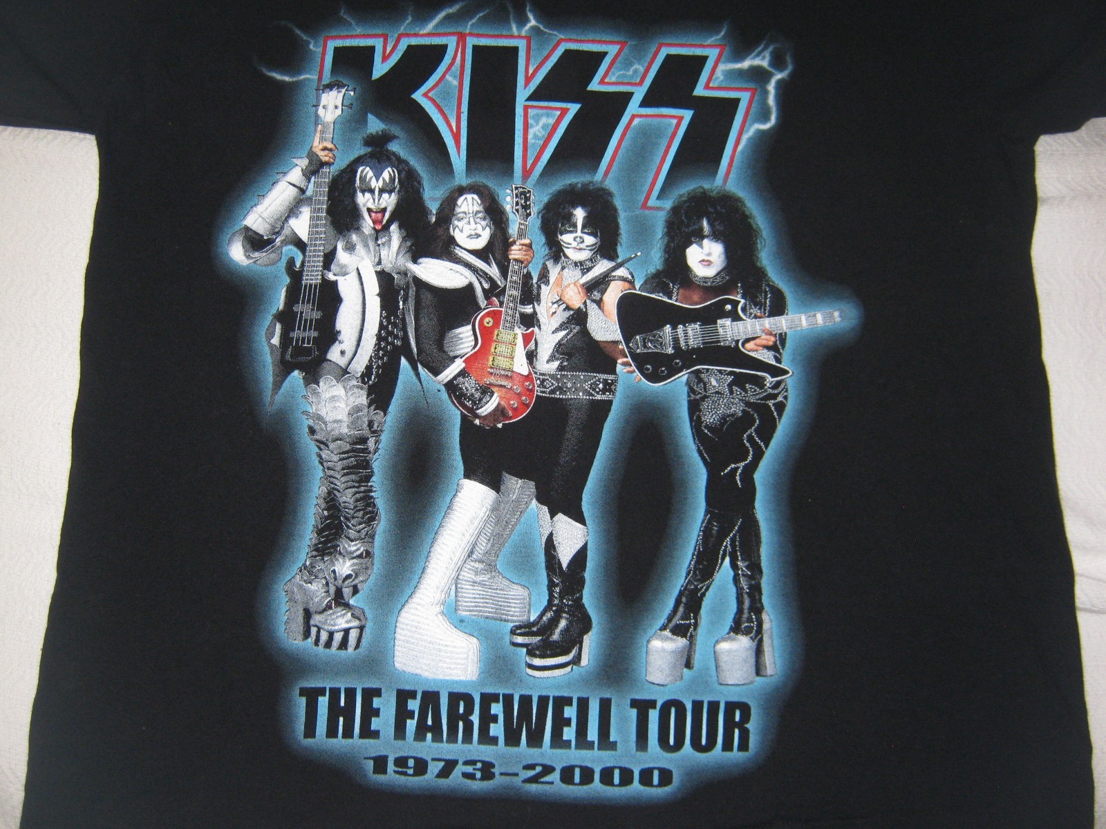 KISS FAREWELL TOUR T SHIRT 1973 2000 SIZE XL 48 NEWvintage kiss concert shirt KISS FAREWELL TOUR T SHIRT 1973 2000 SIZE XL 48 NEWvintage kiss concert shirt