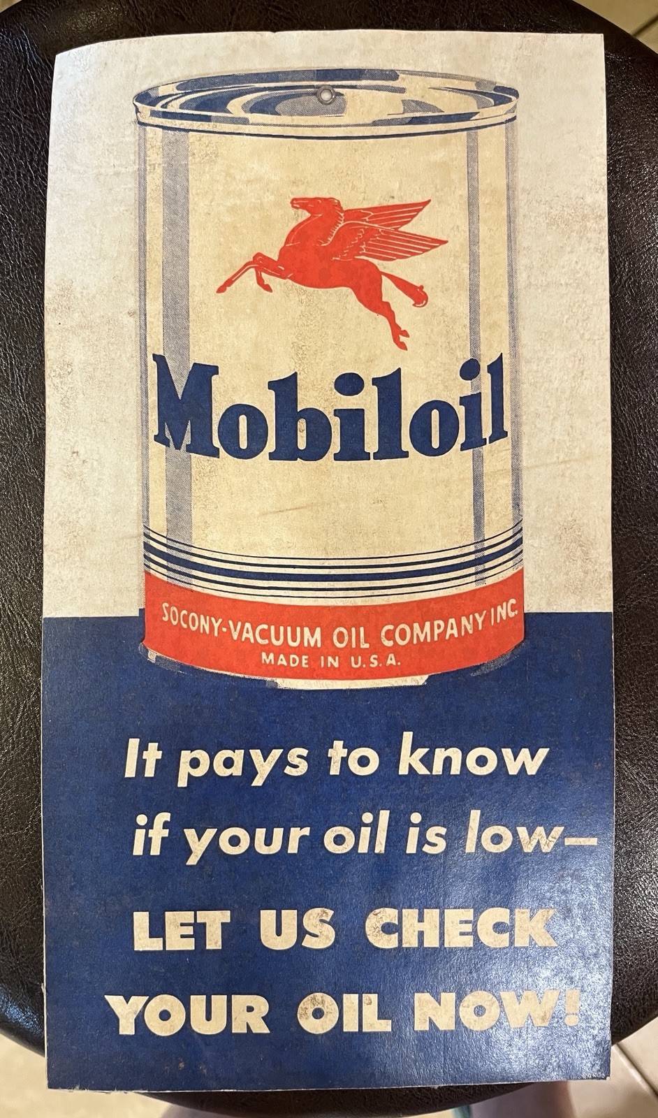 Vintage Mobil Gas & Oil Advertising 