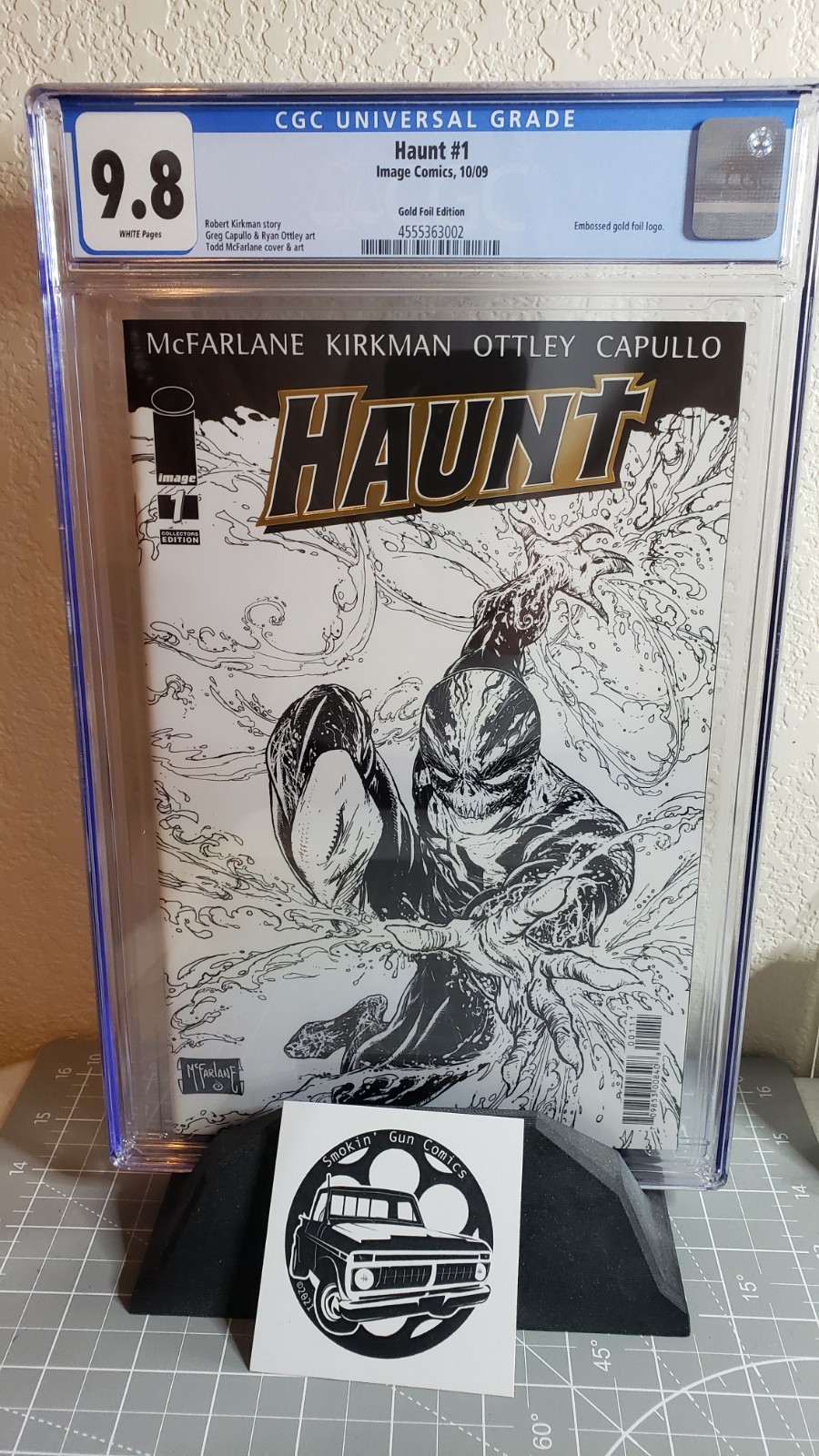 Haunt 1 McFarlane CGC 9.8 2009 Image Comics 🔑 Rare HTF Gold Foil Edition Haunt 1 McFarlane CGC 9.8 2009 Image Comics 🔑 Rare HTF Gold Foil Edition