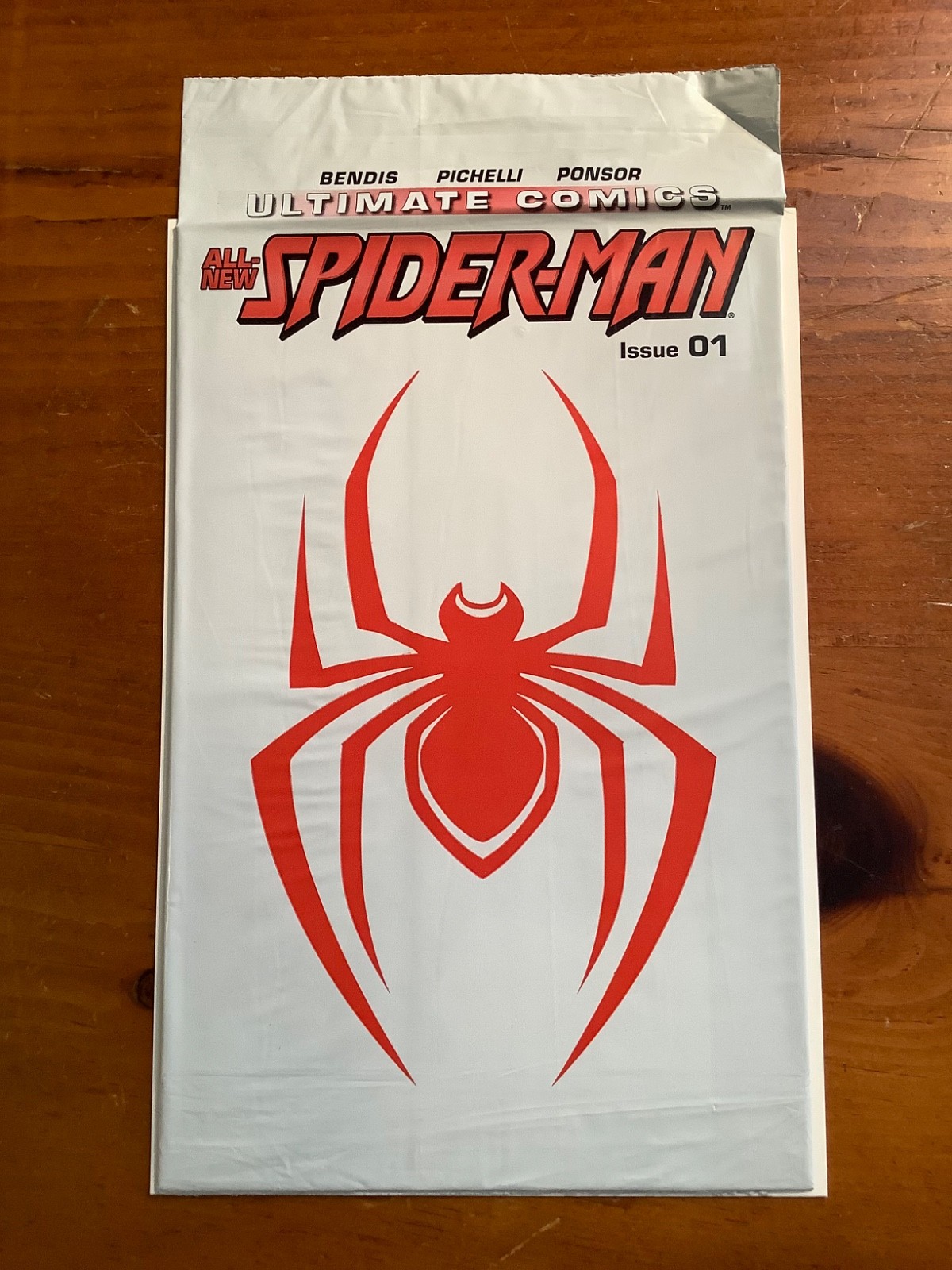 Ultimate Comics All-New Spider Man #1 Polybagged Factory Sealed Miles Morales Ultimate Comics All-New Spider Man #1 Polybagged Factory Sealed Miles Morales