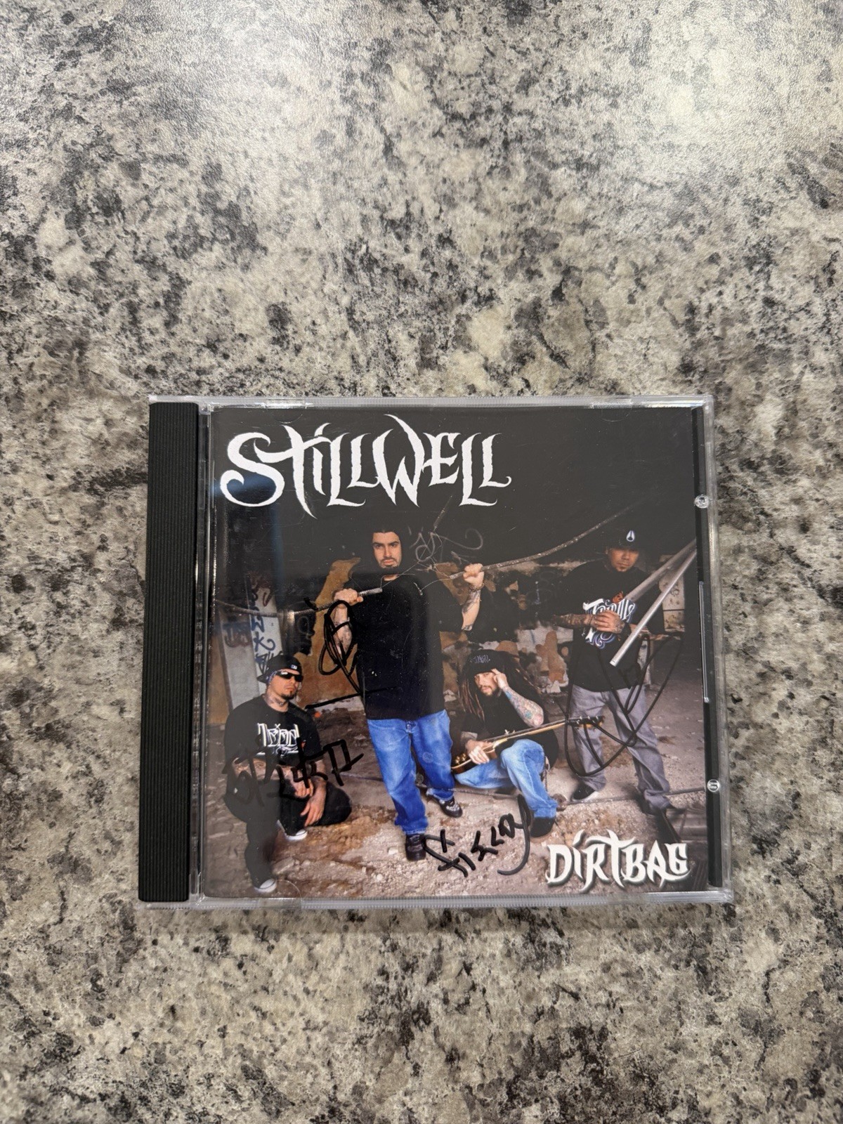 Stillwell Dirtbag CD Autographed Signed Fieldy Korn + Band Members Stillwell Dirtbag CD Autographed Signed Fieldy Korn + Band Members