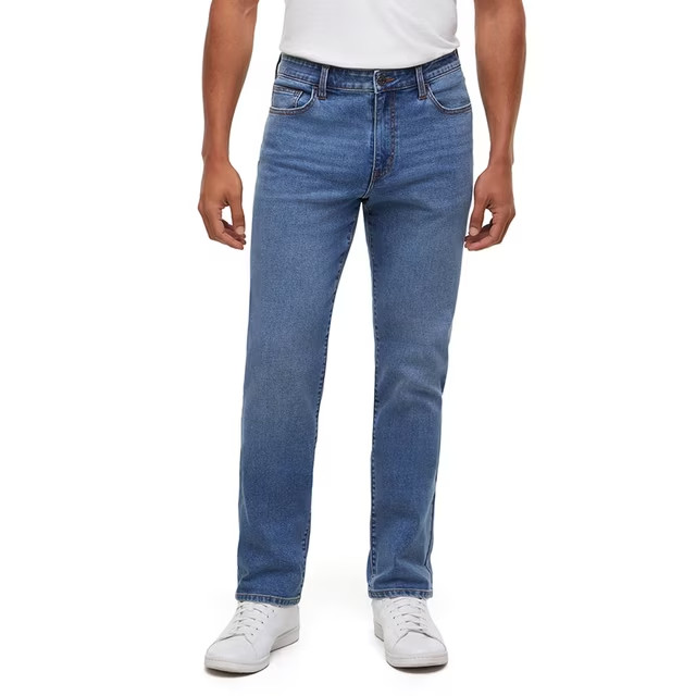 NWT Express Men\'s Slim Straight Stretch Jean Size 40 x 30 Medium Wash NWT Express Men\'s Slim Straight Stretch Jean Size 40 x 30 Medium Wash