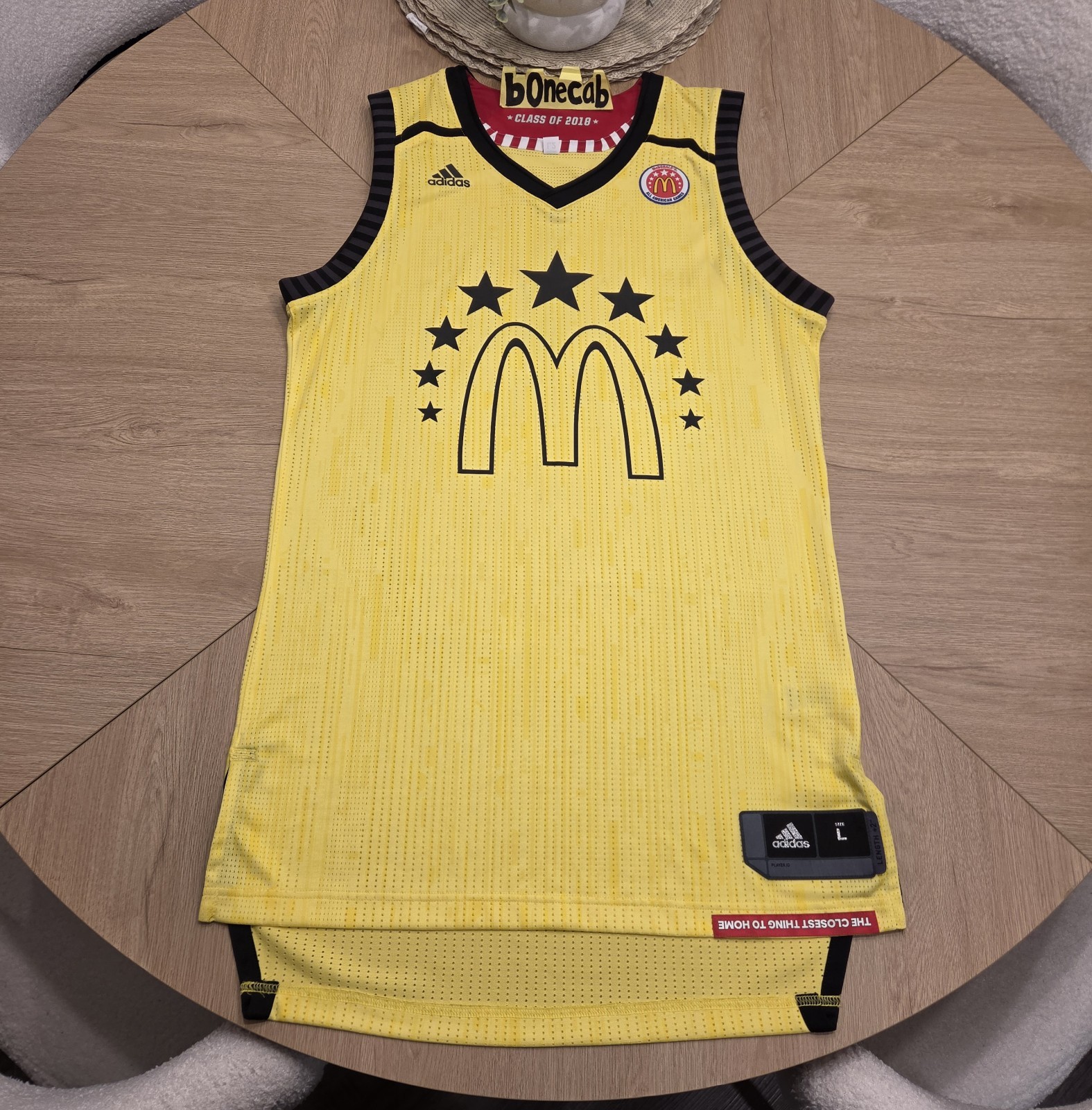 NBA Authentic Jersey Team Issue Pro Cut Adidas McDonalds All American Bol Bol NBA Authentic Jersey Team Issue Pro Cut Adidas McDonalds All American Bol Bol