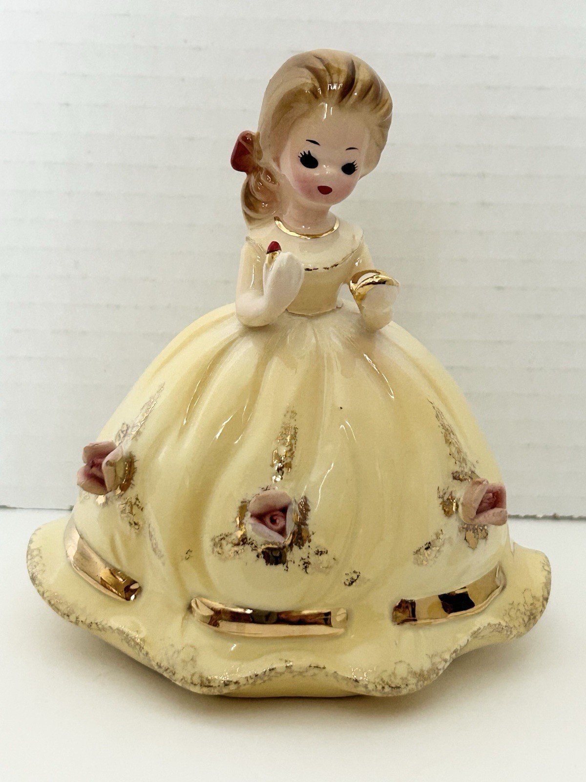 Vintage Josef Originals “Lipstick”First Time Series Figurine Repaired Waist
