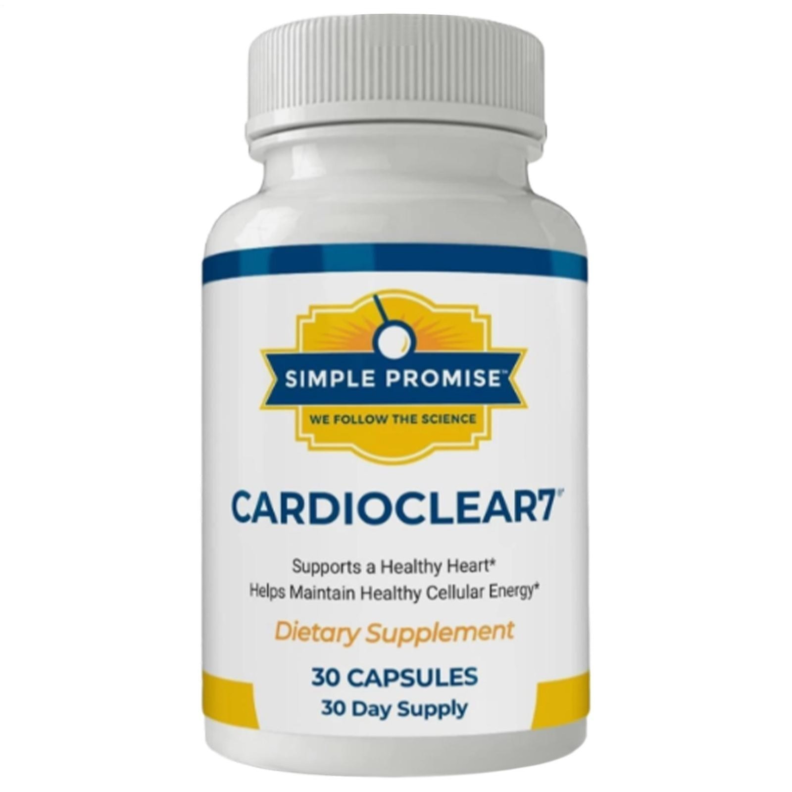 1-5 pack Clear Cardio 7 - 30 Capsules New/Sealed Exp 9/2026 . US