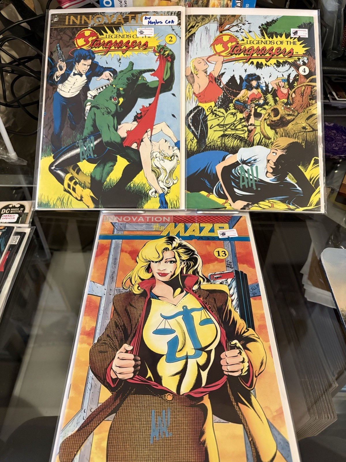 Adam Hughes Signed Comic Lot. Legend Of The Star Gazers + Read description. Adam Hughes Signed Comic Lot. Legend Of The Star Gazers + Read description.