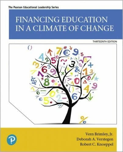 Financing Education in a Climate of Change (Pearson Educational ( PAPERBACK ) Financing Education in a Climate of Change (Pearson Educational ( PAPERBACK )