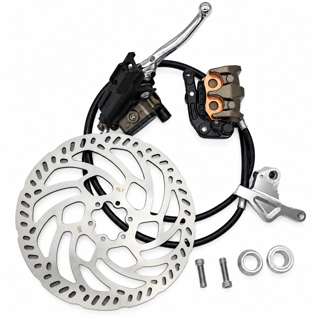 Pre-Bled Ultra Bee Rear Brake Kit for Super73, Macfox, Ridstar & Other E-bikes
