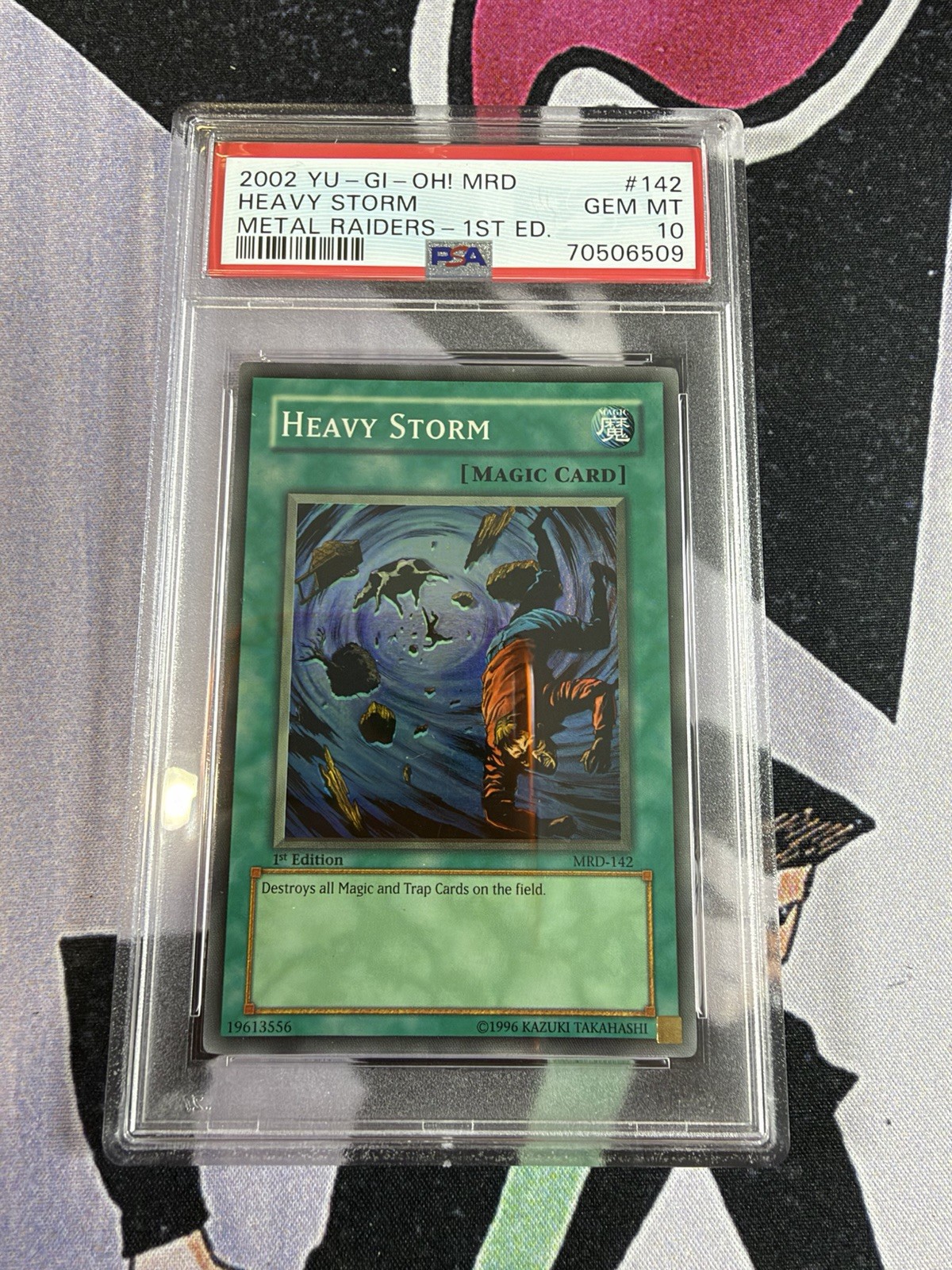 Yugioh Heavy Storm MRD 1st Edition PSA 10 Yugioh Heavy Storm MRD 1st Edition PSA 10
