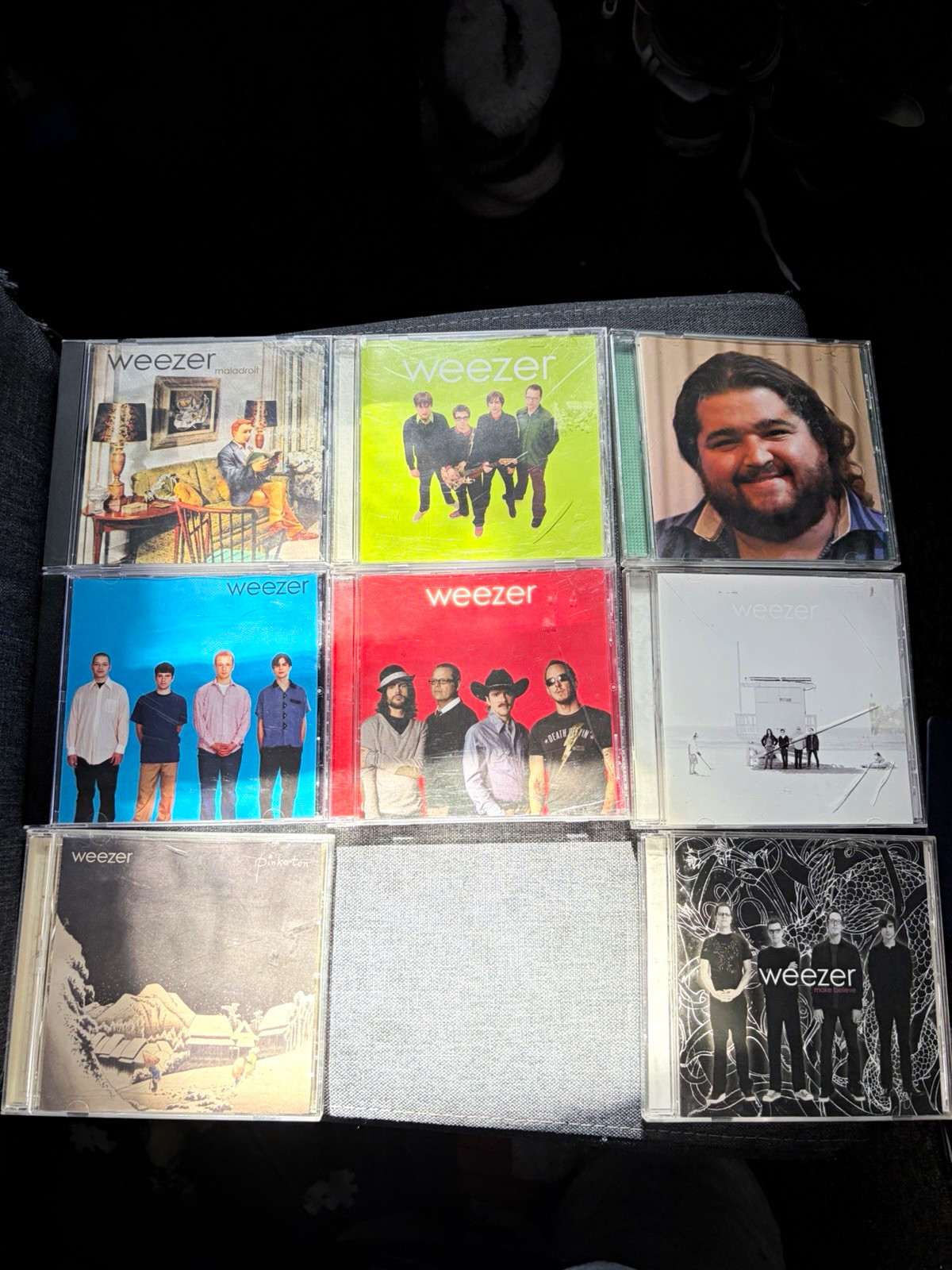 weezer 8 cd album lot blue pinkerton green red maladroit hurley alternative rock