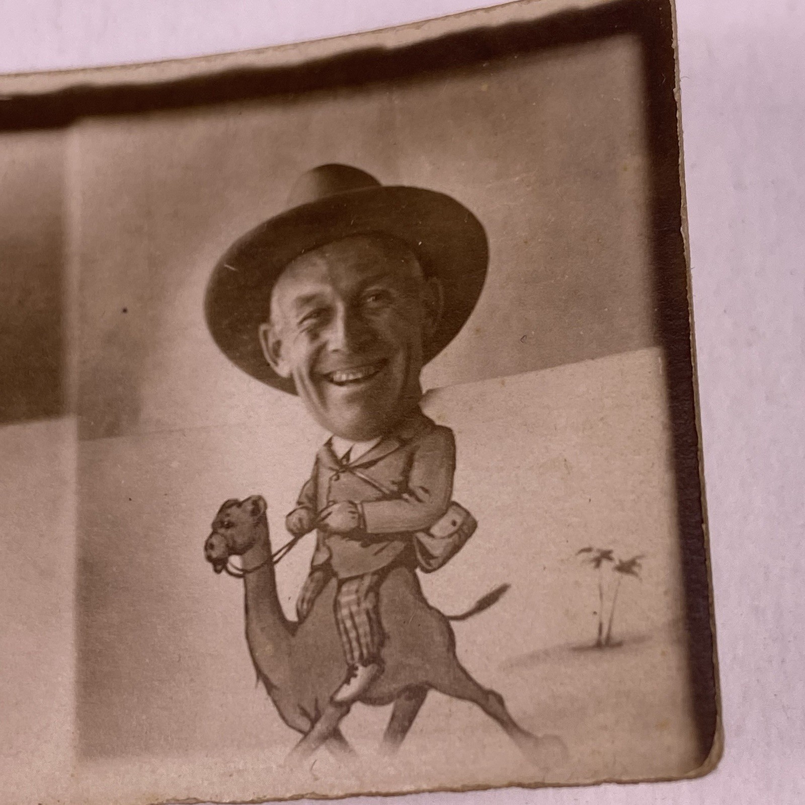 Antique Panoramic Strip Photos Caricatures Souvenir Cartoon Bodies RARE unique Antique Panoramic Strip Photos Caricatures Souvenir Cartoon Bodies RARE unique