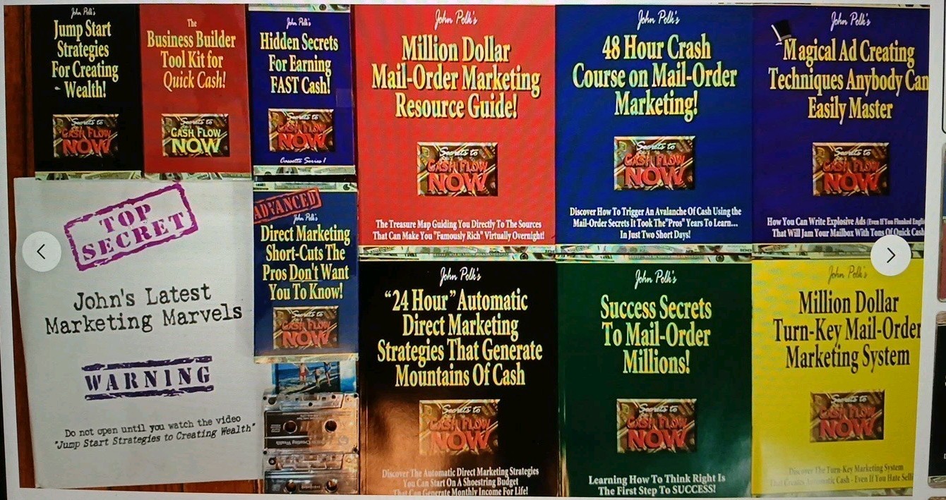 DSI John Polk’s  Course Of Home Based Business  Book & VHS Set New
