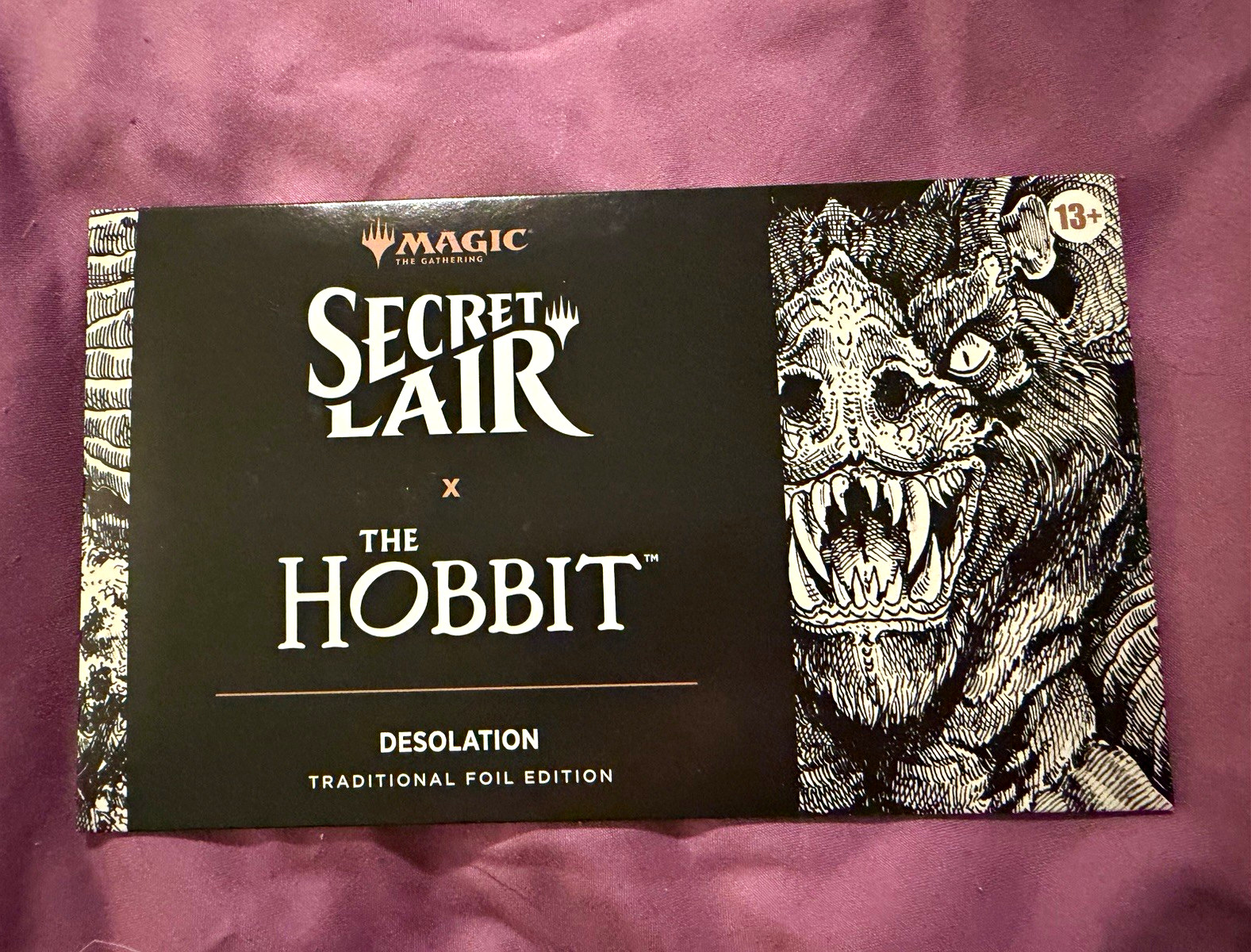 MTG Secret Lair x The Hobbit: Desolation Traditional Foil Box (5 Cards)