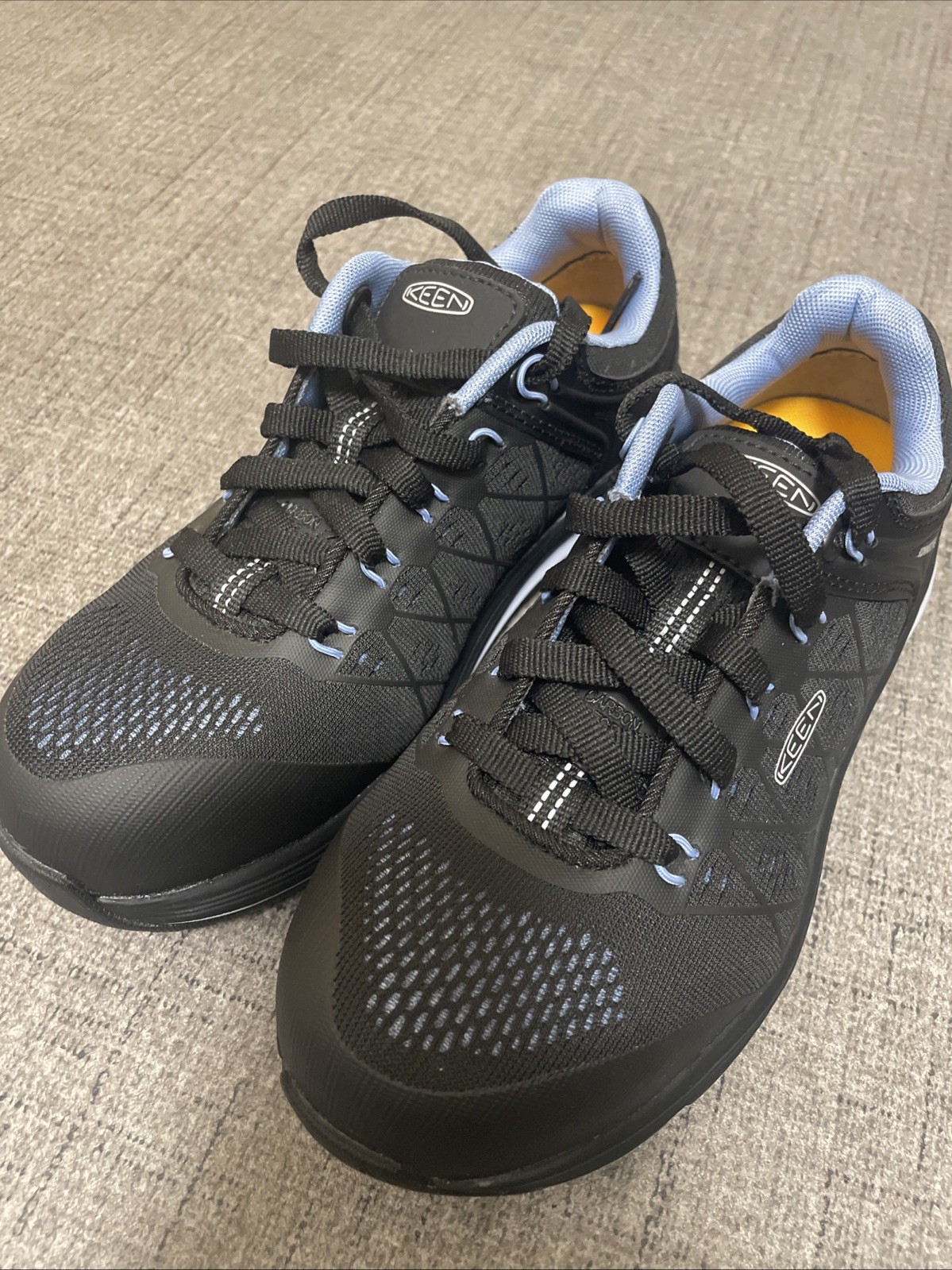 KEEN Utility Vista Energy ESD Safety Toe Work Shoes Black Hydrangea Womens 6 KEEN Utility Vista Energy ESD Safety Toe Work Shoes Black Hydrangea Womens 6