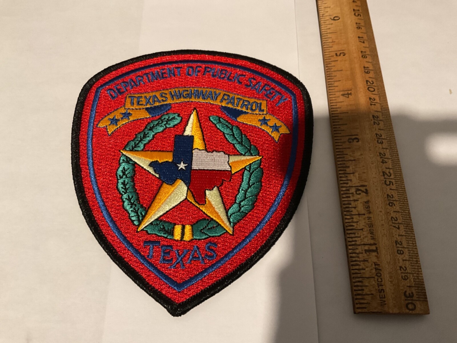 Texas Highway Patrol full size collectible patch new full size Texas Highway Patrol full size collectible patch new full size