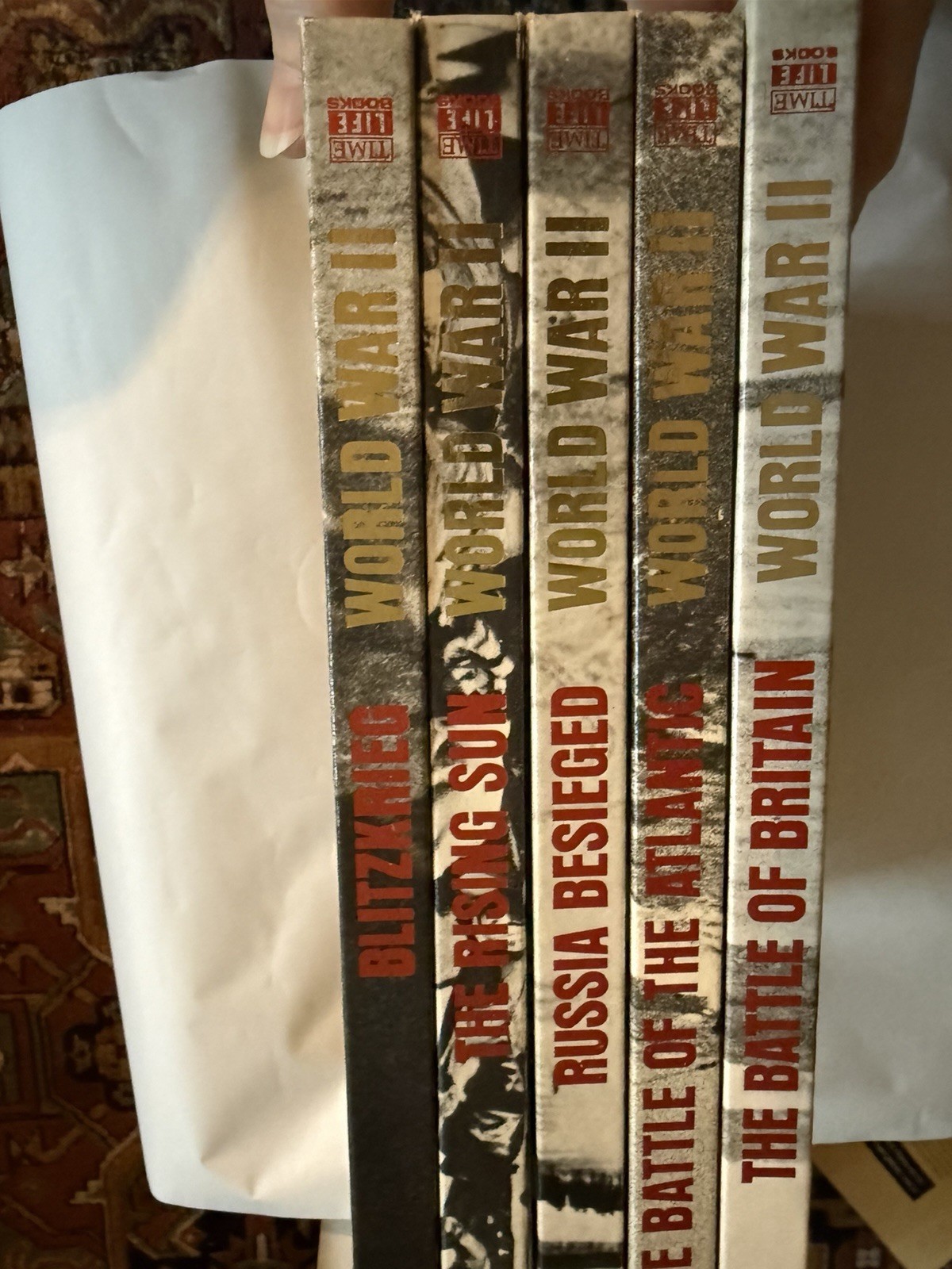 5 Time Life World War II Hardcover Books 5 Time Life World War II Hardcover Books