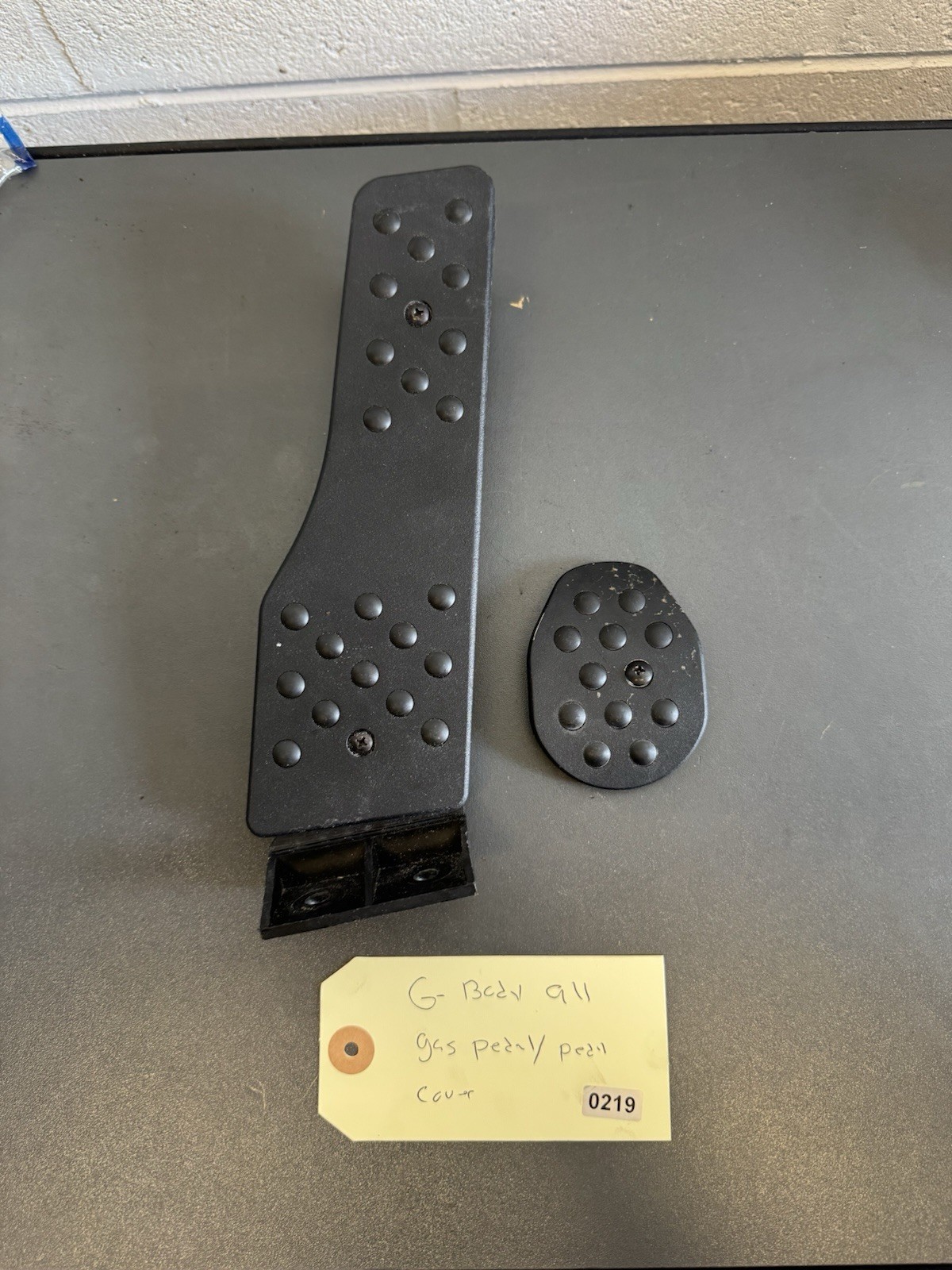 Rennline Gas Pedal Rubber Grip Black With PEDAL 911/912/914/930/C2/C4/993