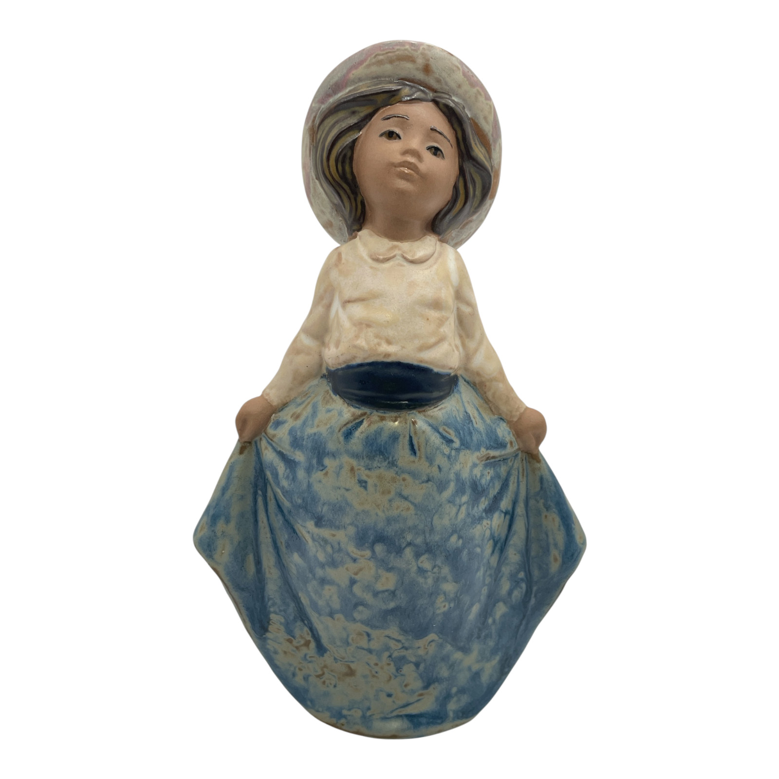Vintage Nao Lladro The Curtsy Hand Made Figurine Spain Daisa Gres Porcelain 7\