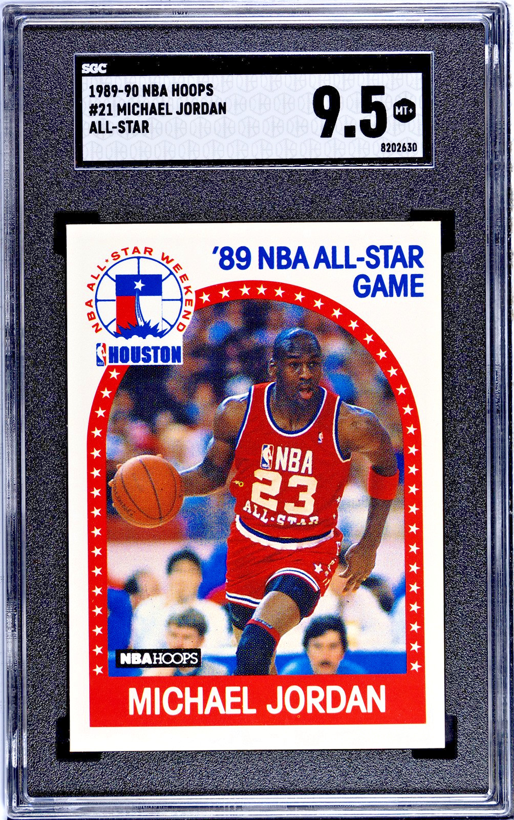 1989-90 NBA Hoops Michael Jordan #21 All Star SGC 9.5 *Should've been a 10 😡