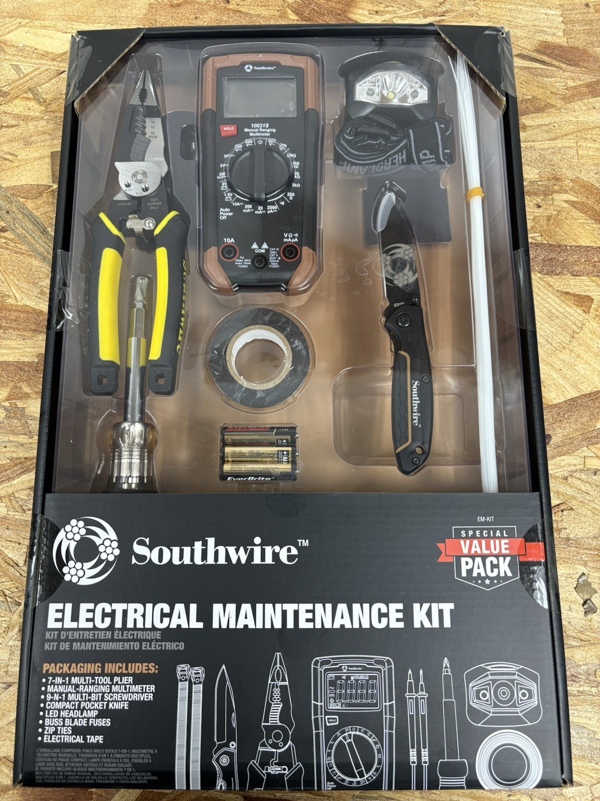 Southwire Electrical Maintenance Kit New In Box with Accessories Southwire Electrical Maintenance Kit New In Box with Accessories