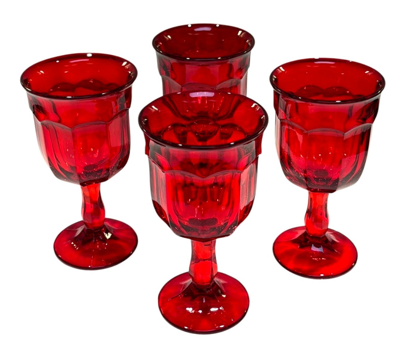 Viking Arlington Ruby Red Vintage 6 7/8\