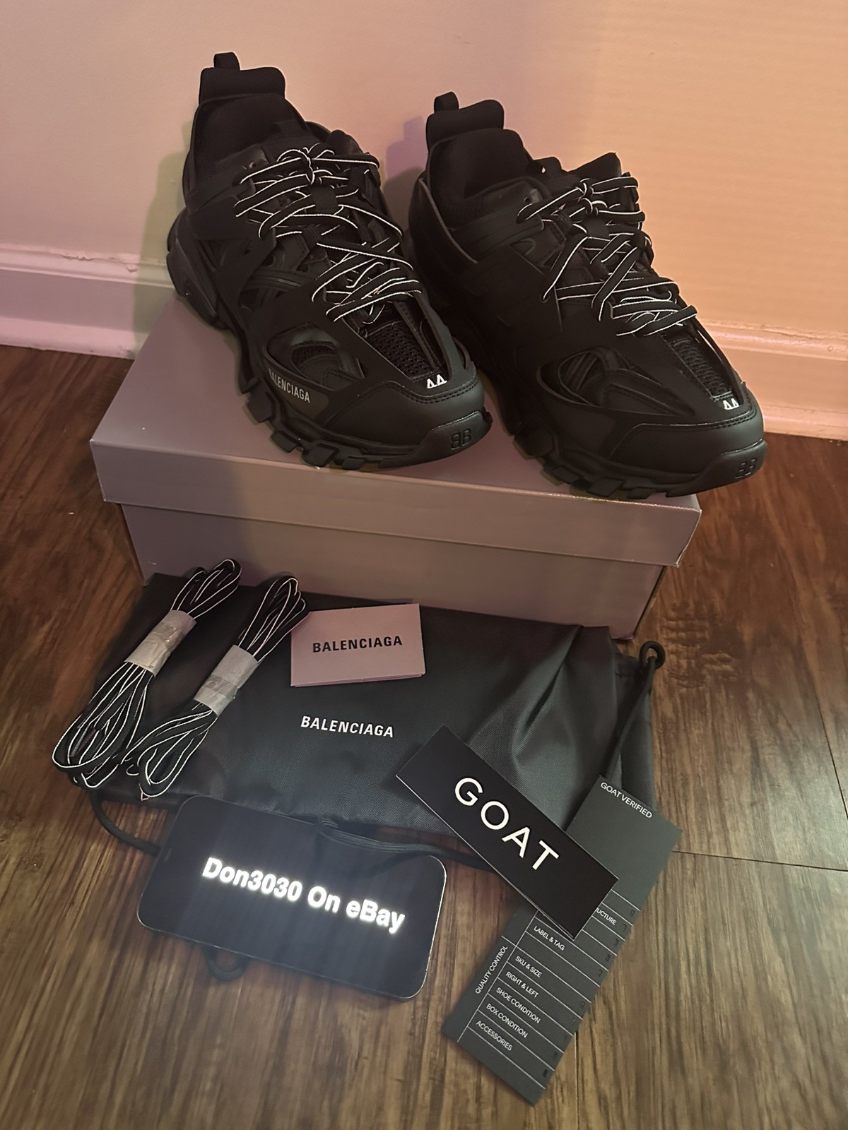 (2026) Balenciaga Track Sneaker ‘Triple Black’ - Size 11 US / 44 EU (2026) Balenciaga Track Sneaker ‘Triple Black’ - Size 11 US / 44 EU