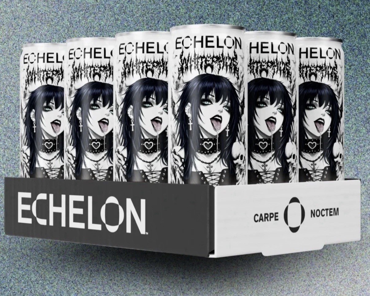 🍩ECHELON Goth Girl Spit Energy Drink Echelon X Whitephosphor 1 Can 12oz ON HAND 🍩ECHELON Goth Girl Spit Energy Drink Echelon X Whitephosphor 1 Can 12oz ON HAND