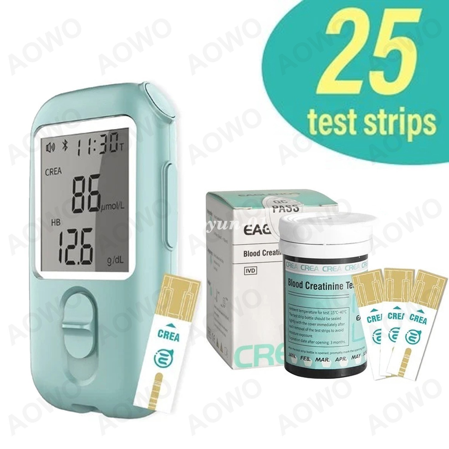 5-in-1 Multifunctional Blood Creatinine Meter Creatinine Uric Acid Blood Glucose