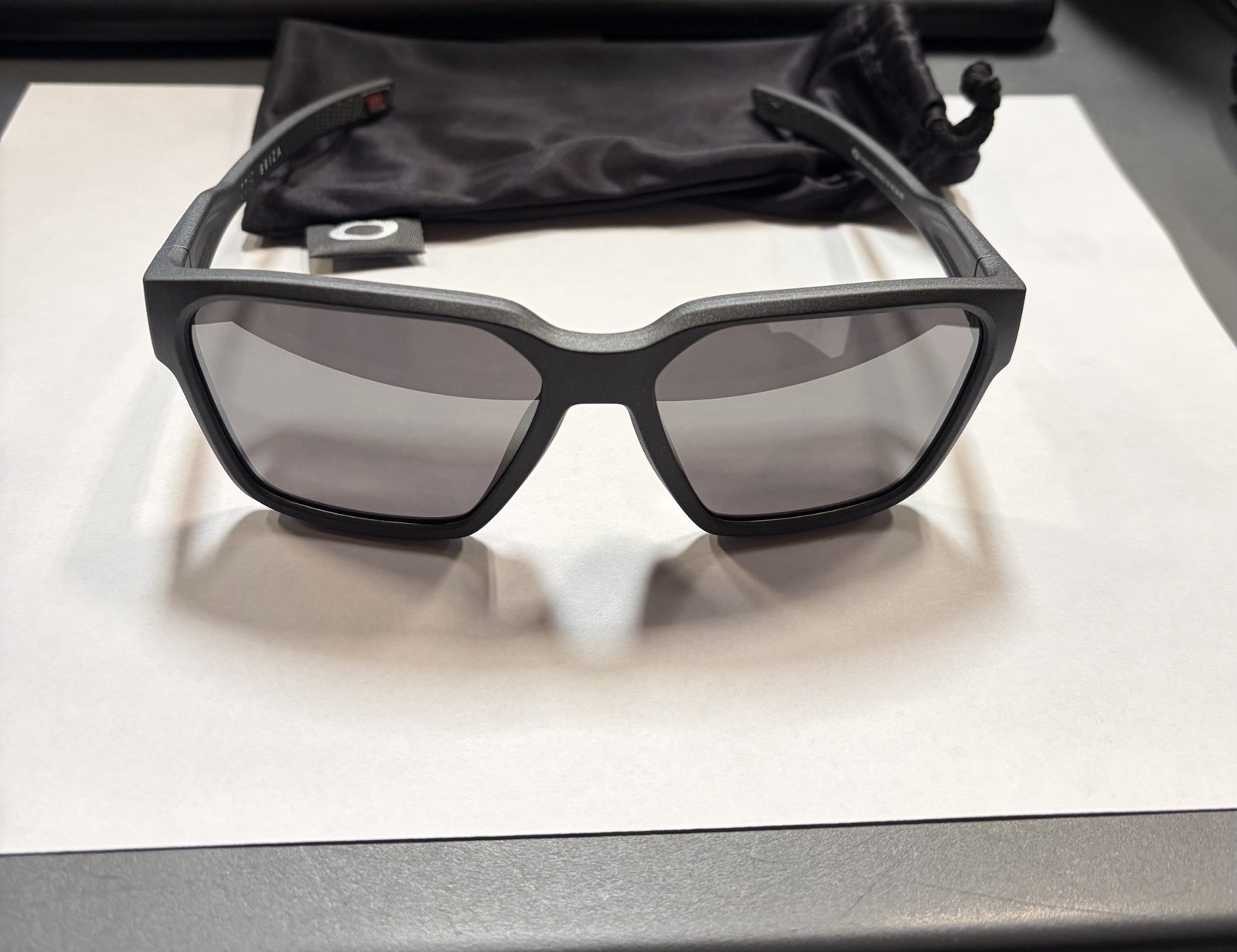 Oakley Sunglasses BRIZA OO9497-0358 Steel Frame W/ PRIZM Black Lens Authentic Oakley Sunglasses BRIZA OO9497-0358 Steel Frame W/ PRIZM Black Lens Authentic