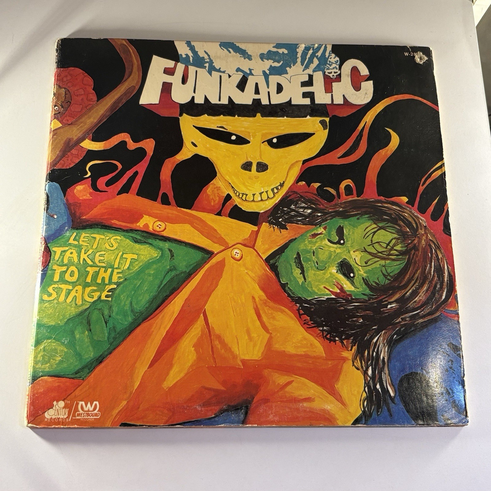 Funkadelic Let's Take It To The Stage LP 1975 ORIGINAL PRESS US Westbound W-215 Funkadelic Let's Take It To The Stage LP 1975 ORIGINAL PRESS US Westbound W-215