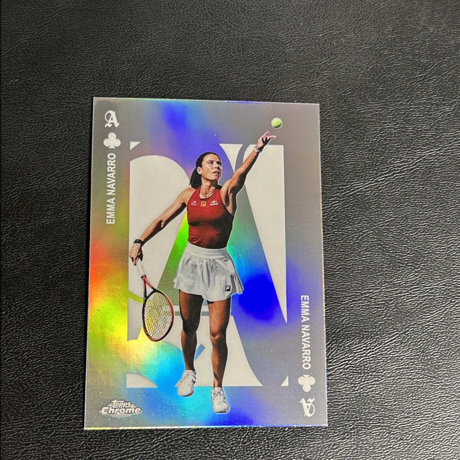2025 Topps Chrome Tennis Aces Emma Navarro ACE-18