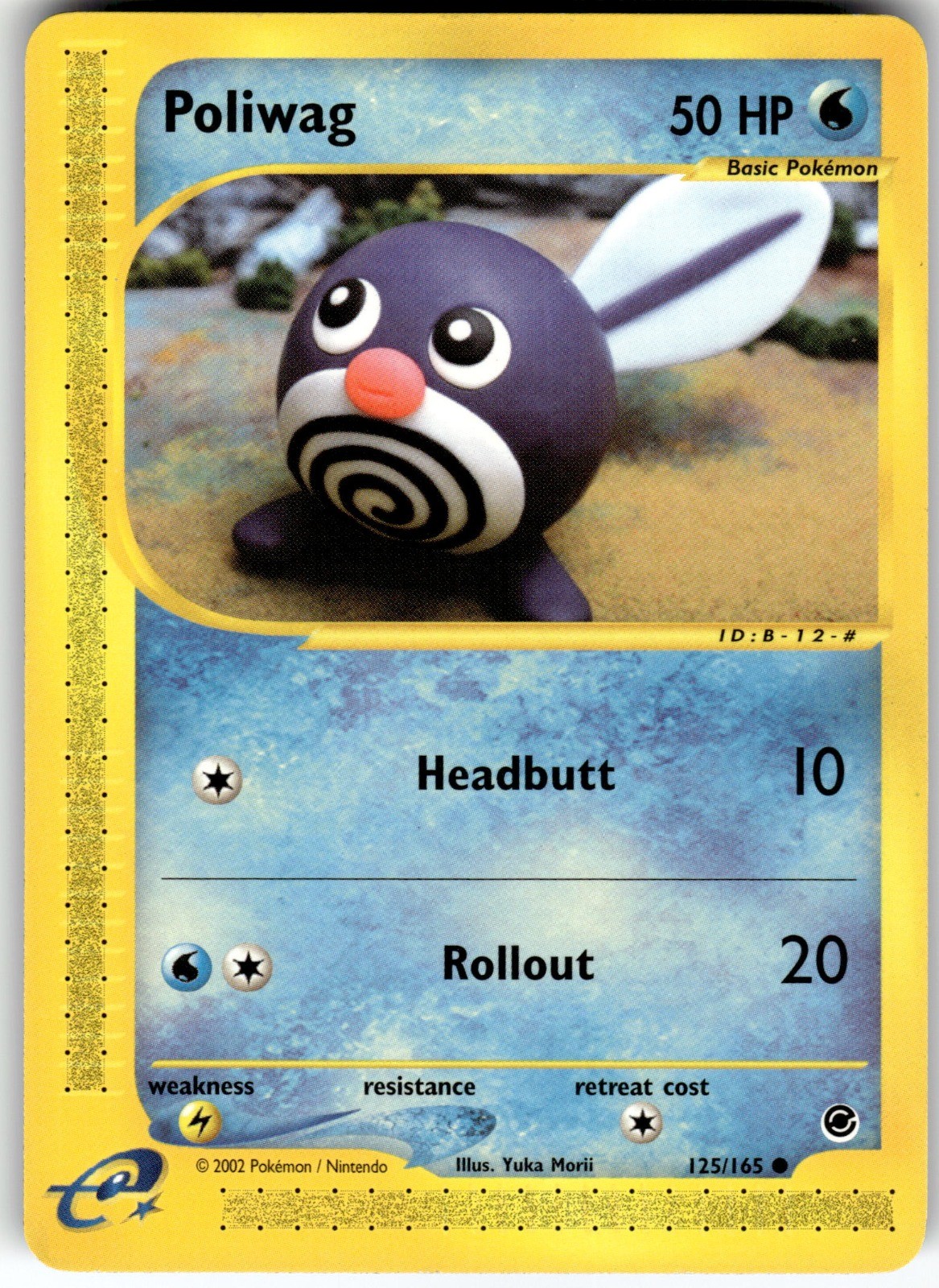 Poliwag Expedition 125/165 2002 NM-