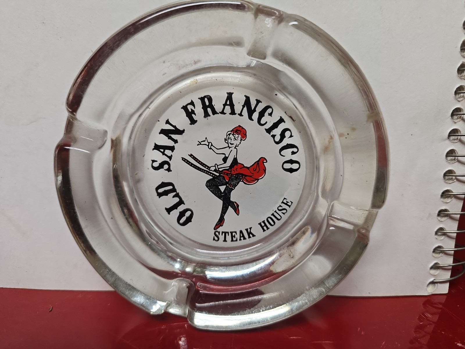 Vintage Girlie Burlesque Moulin Rouge Ashtray San Francisco California Showgirl Vintage Girlie Burlesque Moulin Rouge Ashtray San Francisco California Showgirl