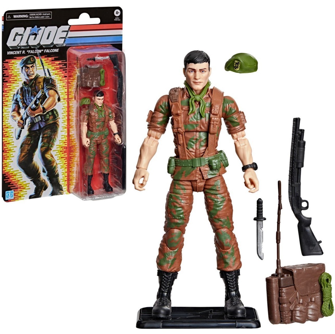 G.I. Joe Classified Series Cardback Retro 6-Inch Action Figure Wave 9 Falcon G.I. Joe Classified Series Cardback Retro 6-Inch Action Figure Wave 9 Falcon