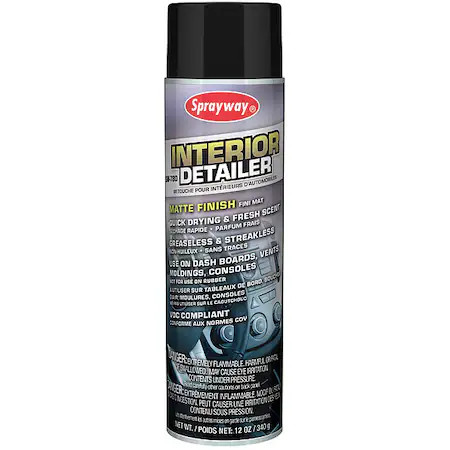 Sprayway Sw780 Interior Detailer, Net 12 Oz. Sprayway Sw780 Interior Detailer, Net 12 Oz.