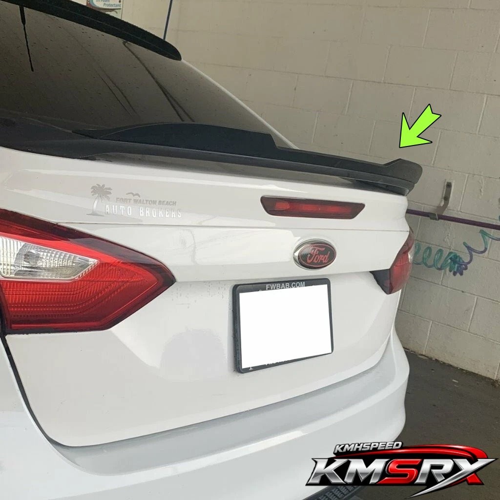 Duckbill Add-on OE Rear Trunk Spoiler Fits Ford Focus MK3 2011-20189 Sedan 284FC