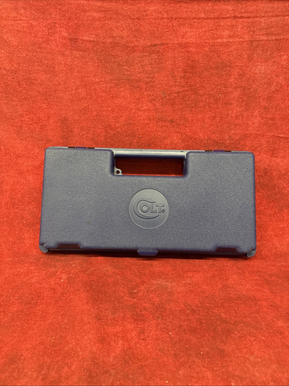 NICE COLT FACTORY BLUE HARD STORAGE CASE COBRA ANACONDA LONG BARREL With Manual NICE COLT FACTORY BLUE HARD STORAGE CASE COBRA ANACONDA LONG BARREL With Manual