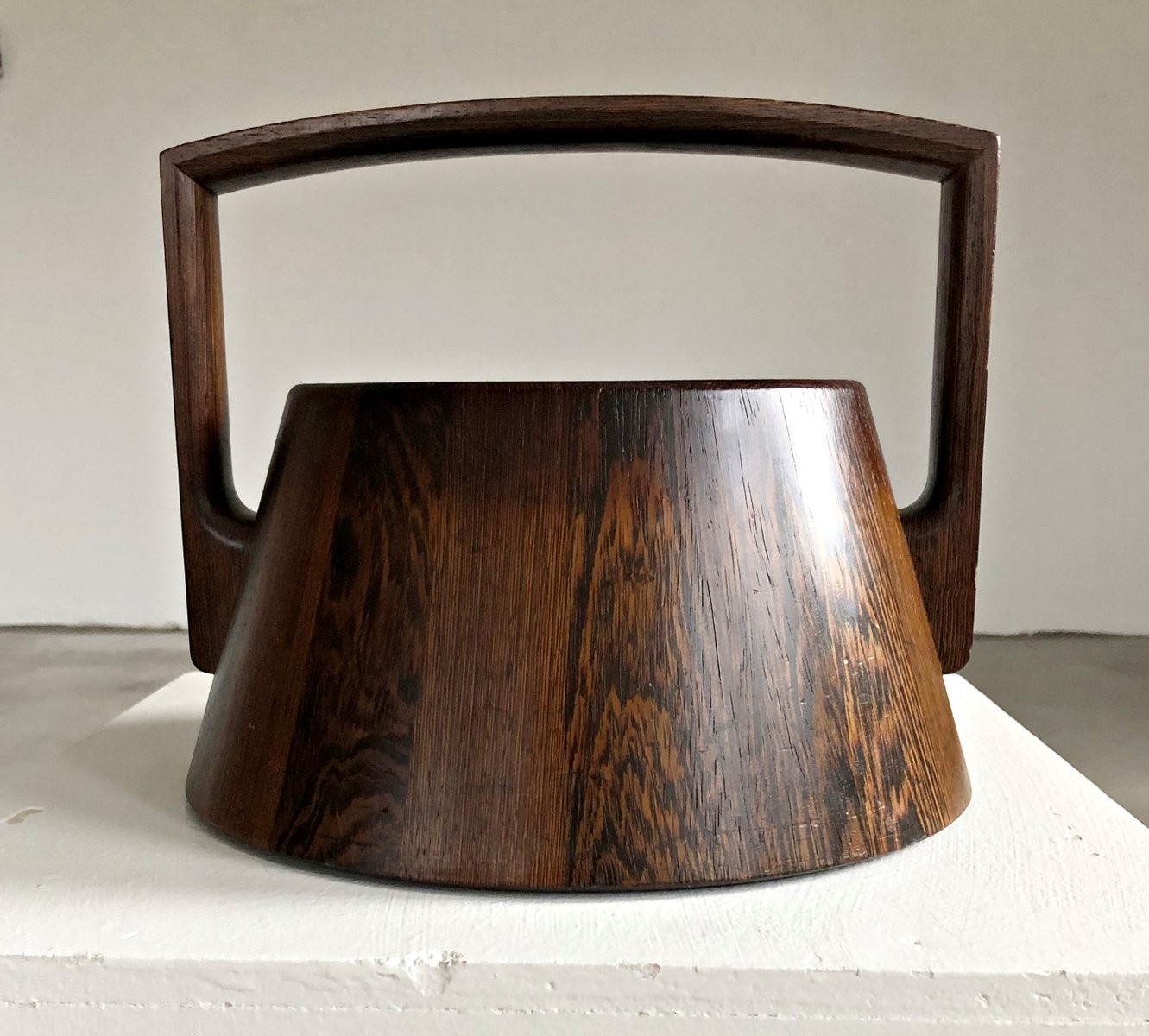 Mid-Century Modern Jens Quistgaard Danish Ice Bucket by Wenge \ Mid-Century Modern Jens Quistgaard Danish Ice Bucket by Wenge \