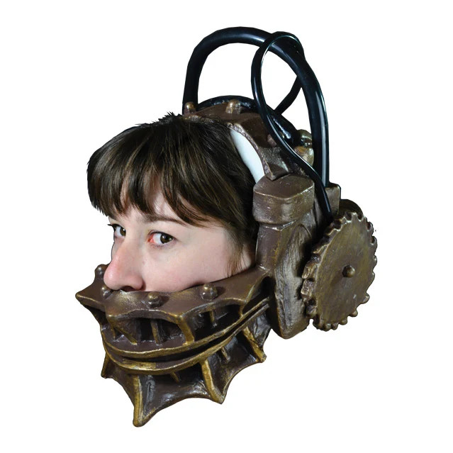 BRAND NEW SAW Reverse Bear Trap Full Head Mask, Multi, One Size