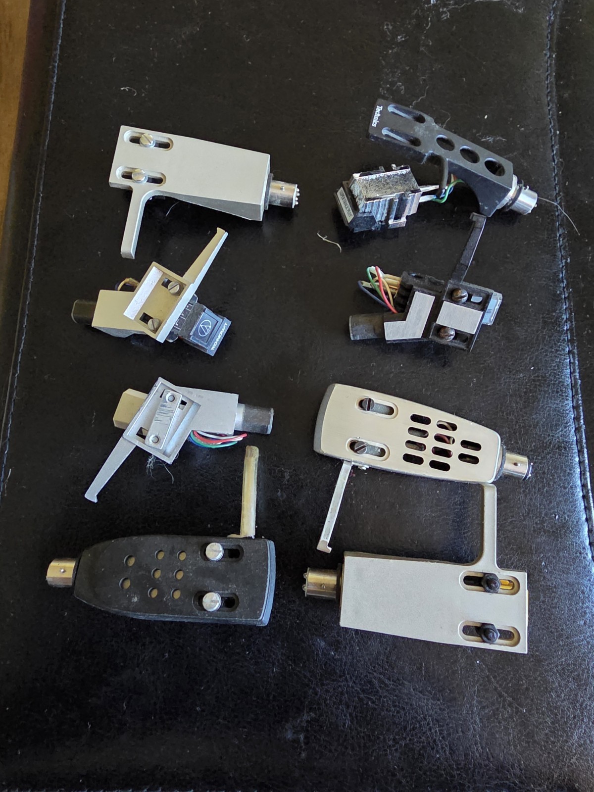 (8) Technics, Sony, Pioneer Headshelsl & Stylus Lot Vintage Hi-Fi - not tested (8) Technics, Sony, Pioneer Headshelsl & Stylus Lot Vintage Hi-Fi - not tested