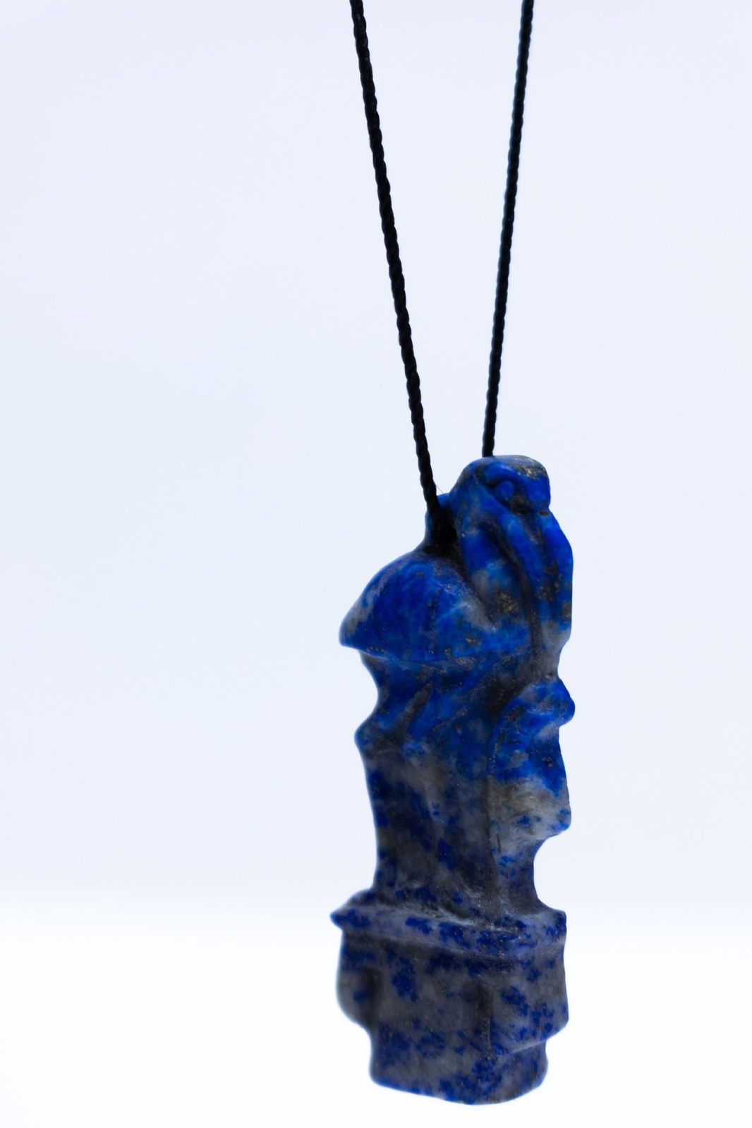 LAPIS LAZULI Ancient Egyptian God Thoth as an amulet, Thoth God of Moon