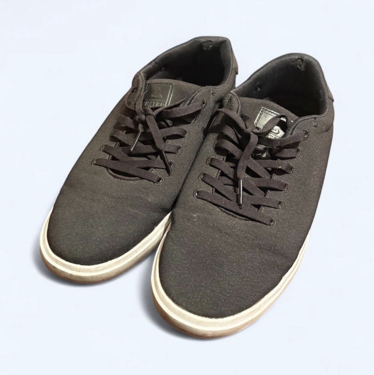 Cuater by TravisMathew The Daily Men\'s Black Canvas Casual Sneakers Size 11 Cuater by TravisMathew The Daily Men\'s Black Canvas Casual Sneakers Size 11