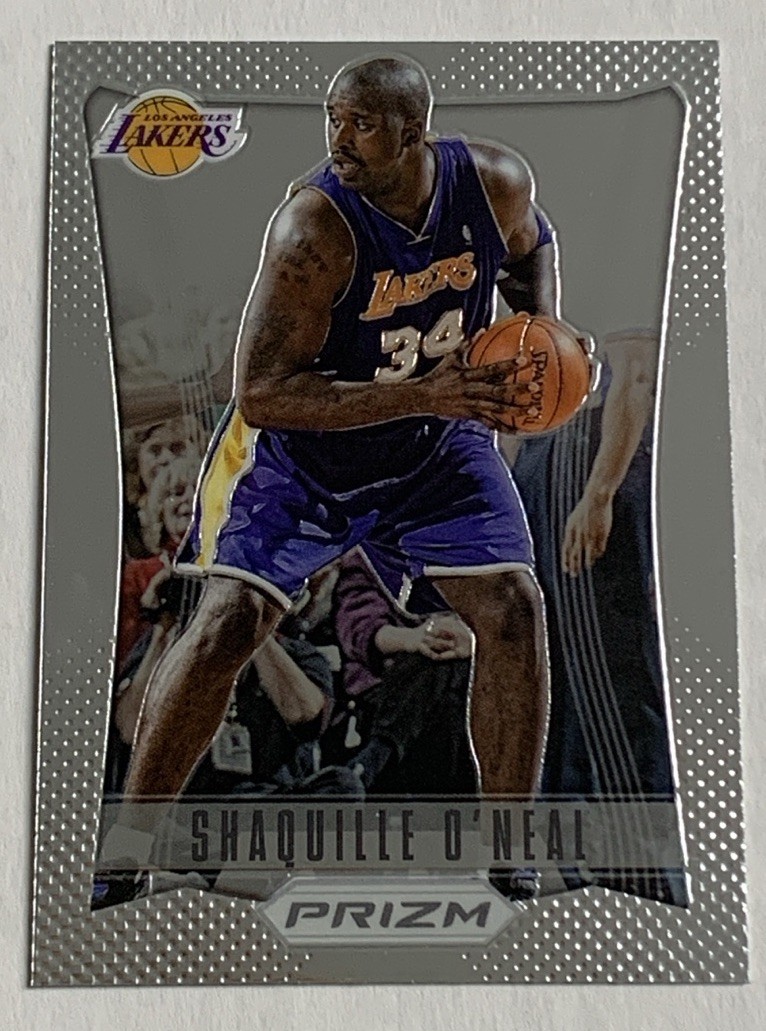 2012-13 Panini Prizm Shaquille O\'Neal #166 1st Year Prizm Lakers HOF 2012-13 Panini Prizm Shaquille O\'Neal #166 1st Year Prizm Lakers HOF