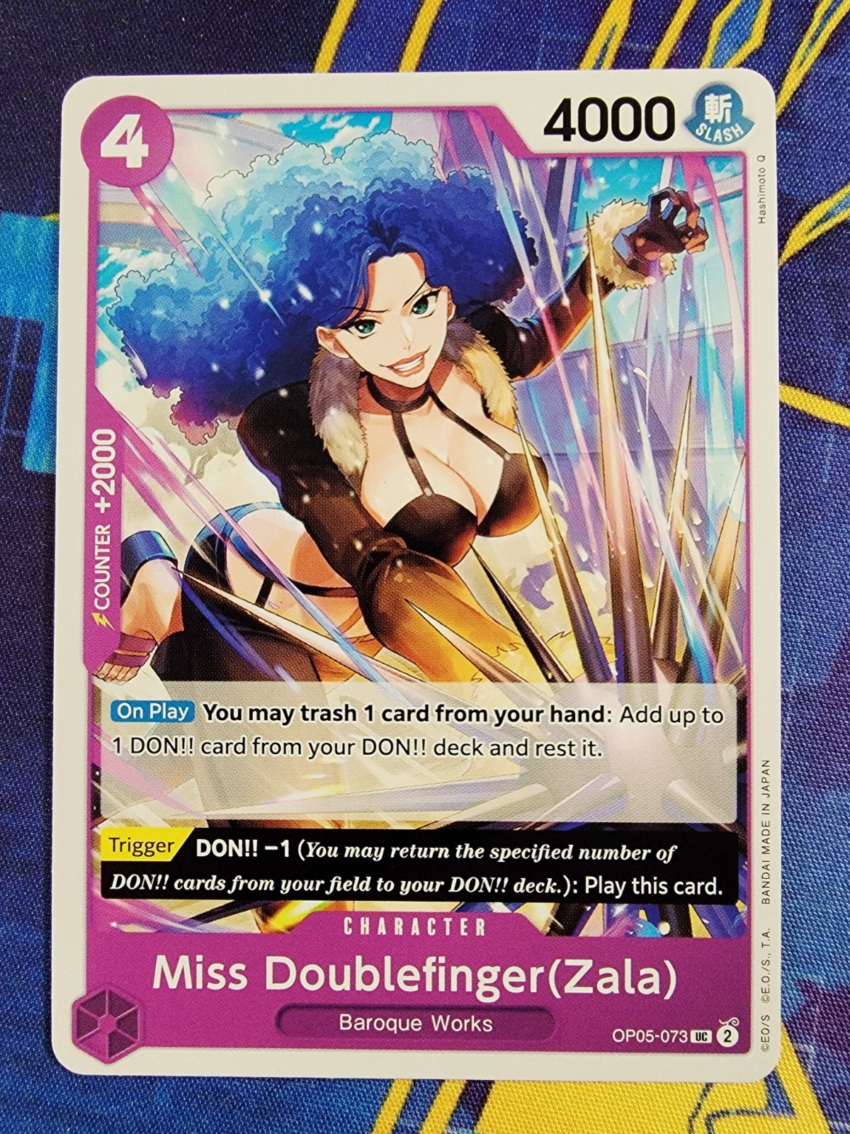 Miss Doublefinger(Zala) OP05-073 Awakening of the New Era Regular NM ENGLISH