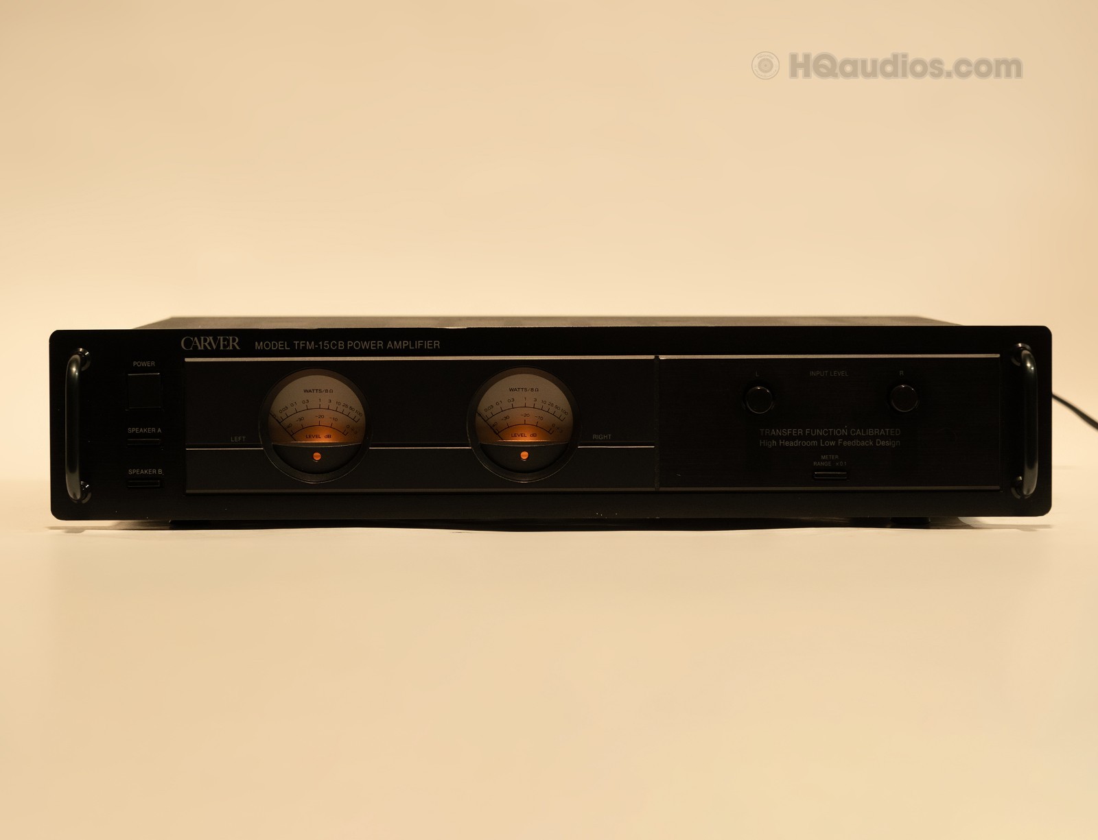 Carver TFM-15CB Power Amplifier - Professionally Restored - 1-Year Warranty
