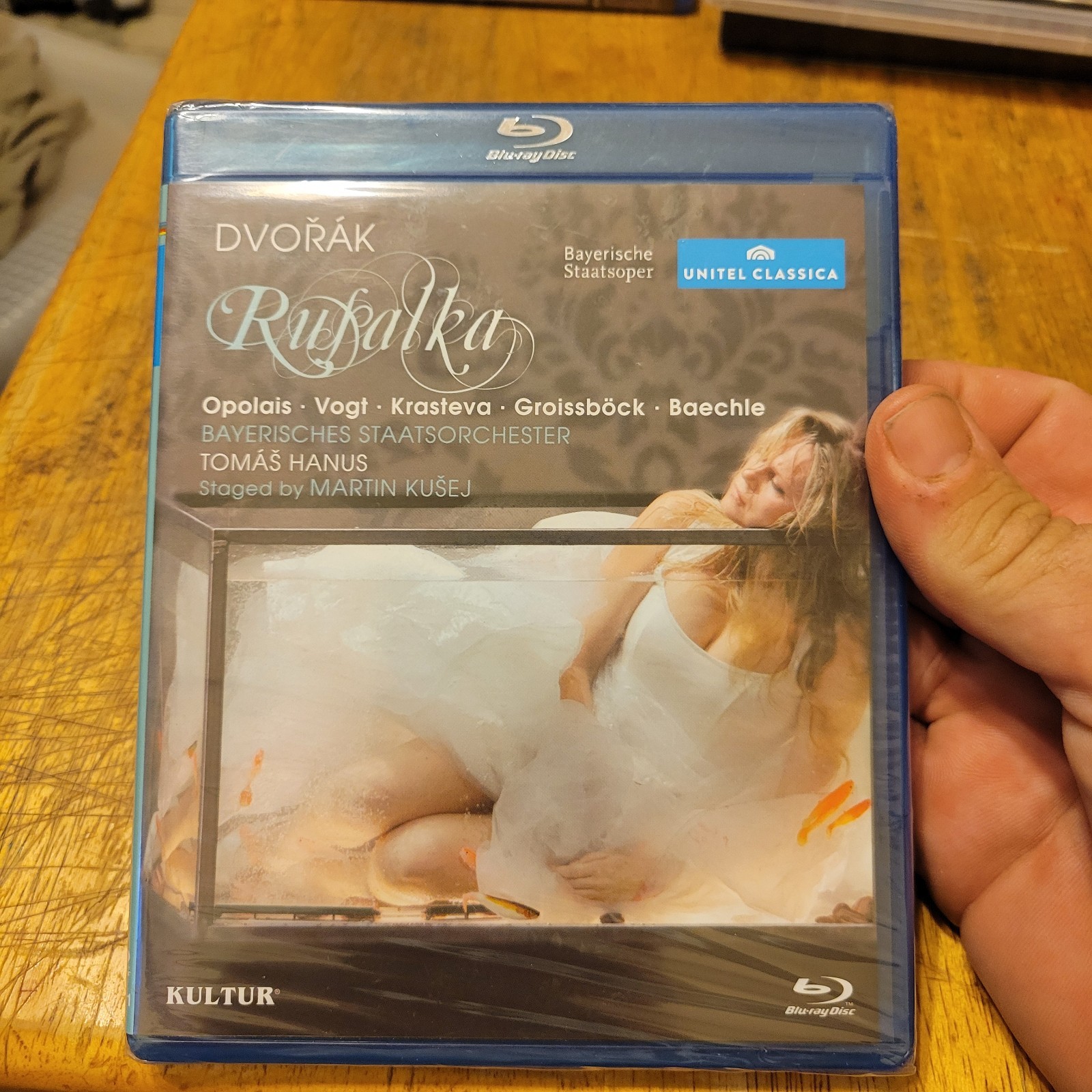 New Antonin Dvorak: Rusalka Blu-ray (2010 Kultur) Kristine Opolais, Region Free New Antonin Dvorak: Rusalka Blu-ray (2010 Kultur) Kristine Opolais, Region Free