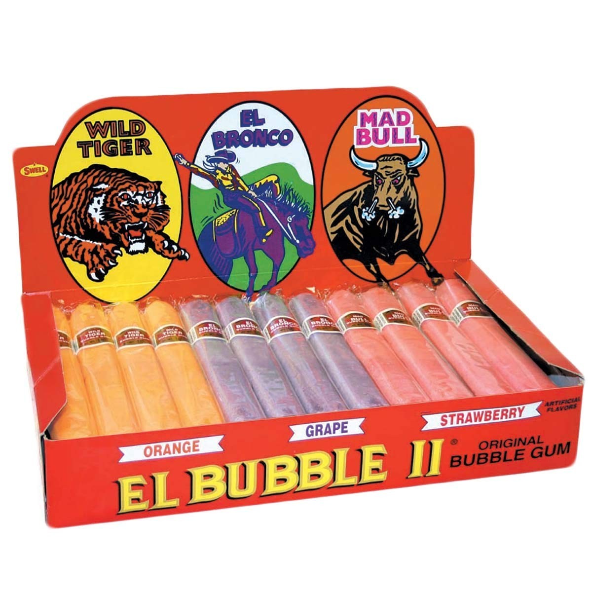 Dubble Bubble El II Gum Cigars, Assorted Fruit Assorted,Orange Dubble Bubble El II Gum Cigars, Assorted Fruit Assorted,Orange